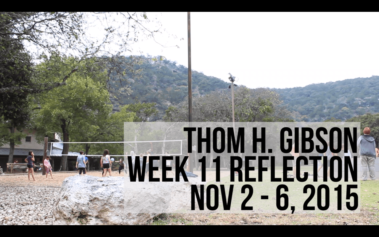 Week 11 - 'The Forward' : A 3-Day School-Wide Retreat