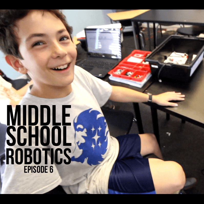 Middle School Robotics - Episode 6 : Testing Their 'Gold Digging' Bot & Tag For Millennials