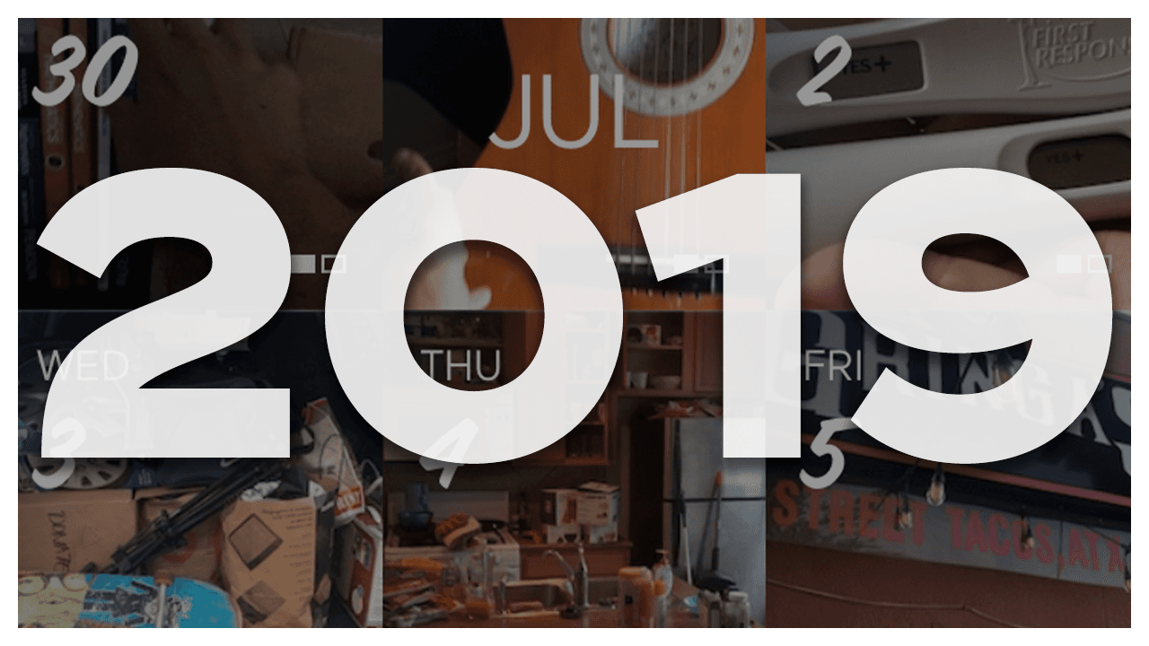 Reflections on Each Day of 2019