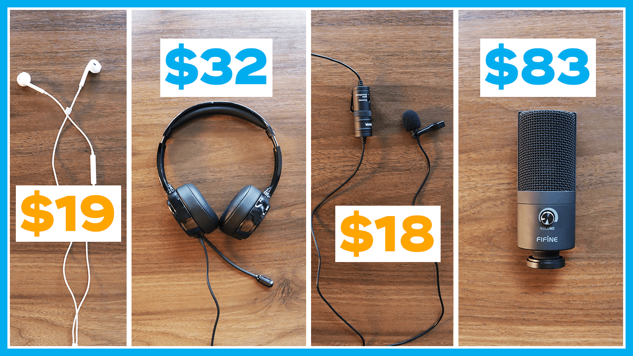 4 BEST MICS for Remote Teaching [on Any Budget]