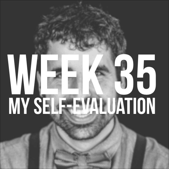 Week 35 - My Teacher Self Evaluation & End of Year Review Idea